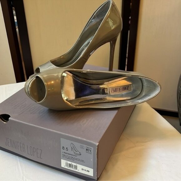 PLATFORM Radiance Holographic Heels - Picture 4 of 7